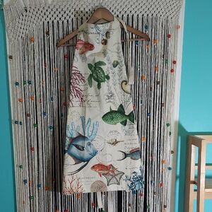 Michel Design Works Aquatic Print Chef Apron